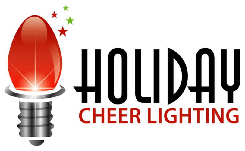 Holiday Cheer Lighting Christmas Light Installation Company Logo